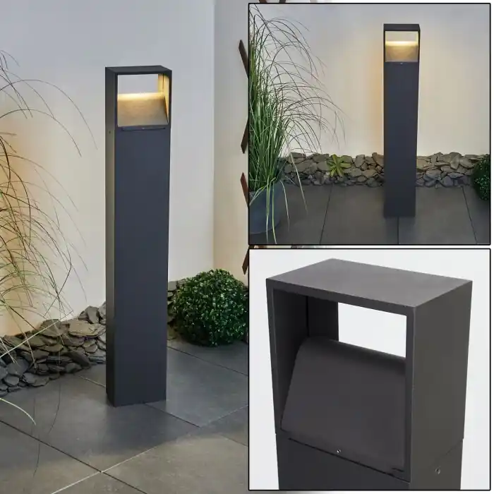 Rechtstreeks Van De Fabrikant Dubona Padverlichting LED Antraciet, 1-licht