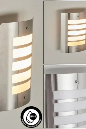 Weekendaanbieding Maleny Buiten muurverlichting roestvrij staal, 1-licht