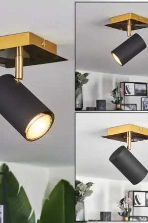 Zuoz Plafondlamp Goud, 1-licht Premium