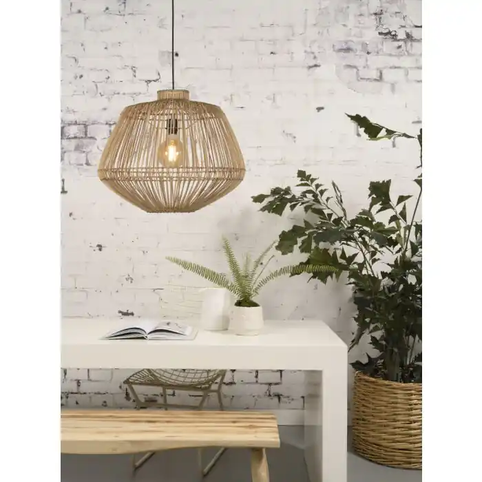 Alleen Vandaag Good & Mojo MADAGASCAR Hanger Zwart, 1-licht