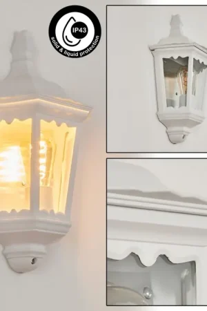 Woocoo Buiten muurverlichting Wit, 1-licht Beste Prijs