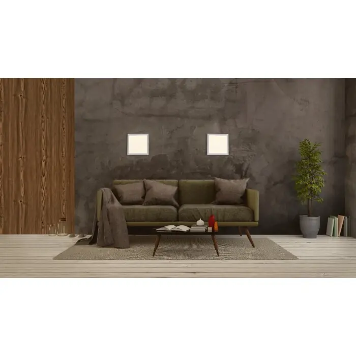 Op = Op LEDVANCE Sun@Home Plafondpaneel Wit, 1-licht