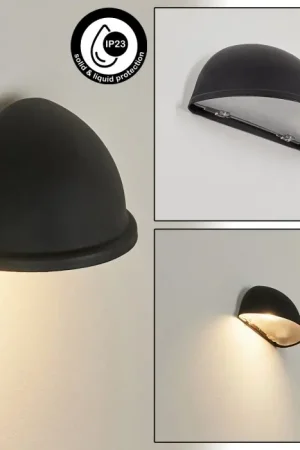 Wundowie Buiten muurverlichting Zwart, 1-licht Favoriet