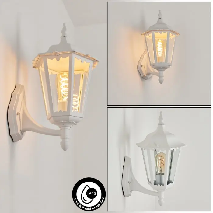 Voordeelprijs Pamputa Buiten muurverlichting Wit, 1-licht