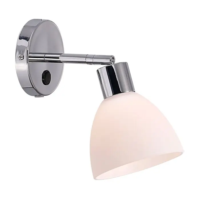 Hete Deal Nordlux RAY Muurlamp Chroom, 1-licht