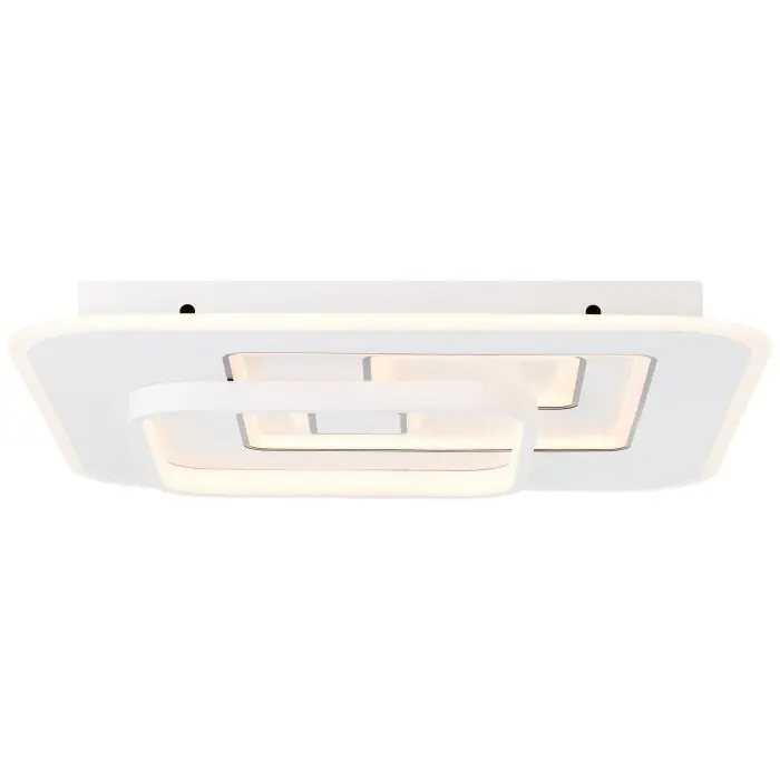 Favoriet Brilliant Furtado Plafondlamp LED Zwart, Wit, 1-licht, Afstandsbediening