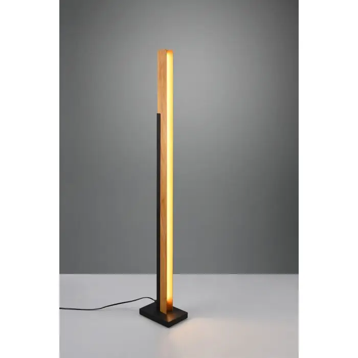 Trio Kerala Staande lamp LED Zwart, 1-licht Exclusieve Aanbieding