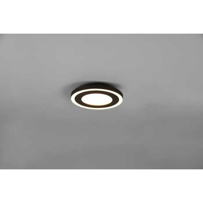 Reality Carus Plafondlamp LED Zwart, 1-licht Superprijs