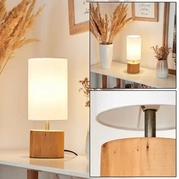 Geneva Tafellamp Natuurlijke kleuren, 1-licht Weekendaanbieding