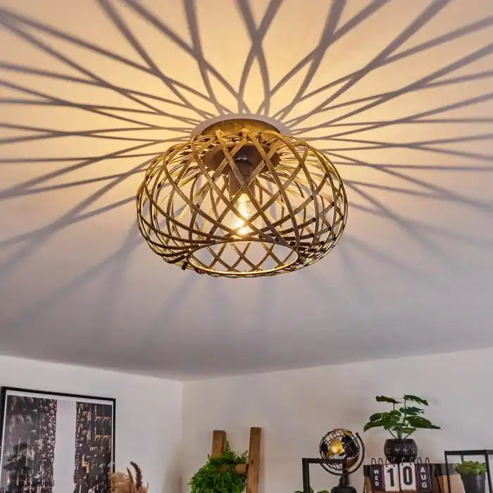 Premium Oravi Plafondlamp Antiek, Goud, 1-licht