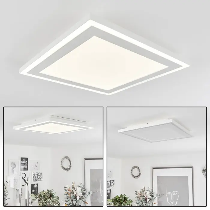 Audrieu Plafondpaneel LED Wit, 2-lichts Merkproduct