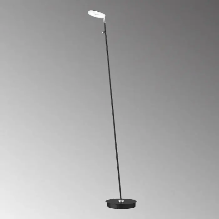 Fischer & Honsel Dent Staande lamp LED Zwart, 1-licht Finale Uitverkoop