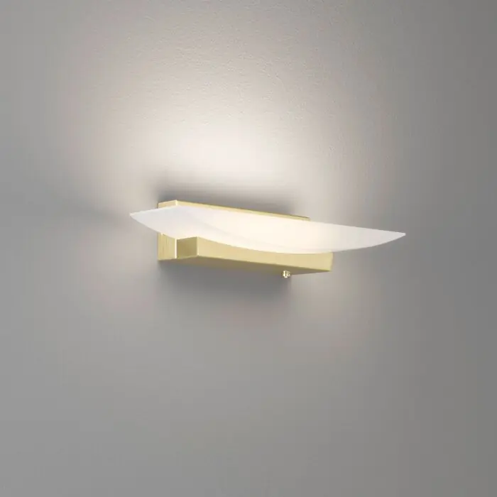 Fischer & Honsel Bowl TW Muurlamp LED Messing, 1-licht Rechtstreeks Van De Fabrikant