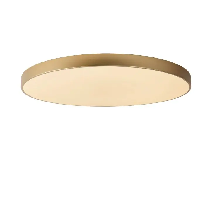 Flitsaanbieding Lucide UNAR Plafondpaneel LED Goud, Messing, 1-licht