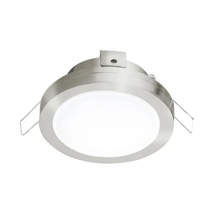 Betrouwbaar Eglo PINEDA 1 Inbouw muur/plafond verlichting LED Nikkel mat, 1-licht