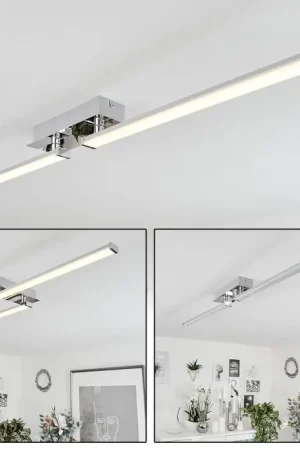 Aanbieding Kudus Plafondlamp LED Chroom, 1-licht