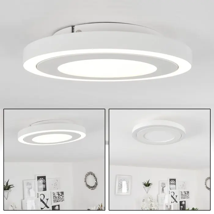 Betaalbaar Audrieu Plafondlamp LED Wit, 2-lichts