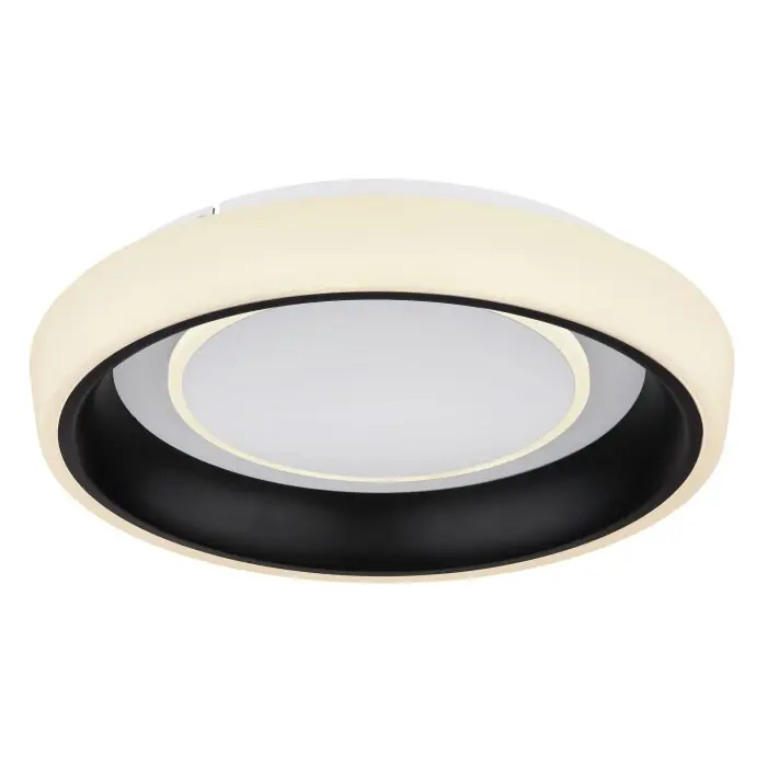 Koop Online Globo TABANO Plafondlamp LED Zwart, 1-licht, Afstandsbediening