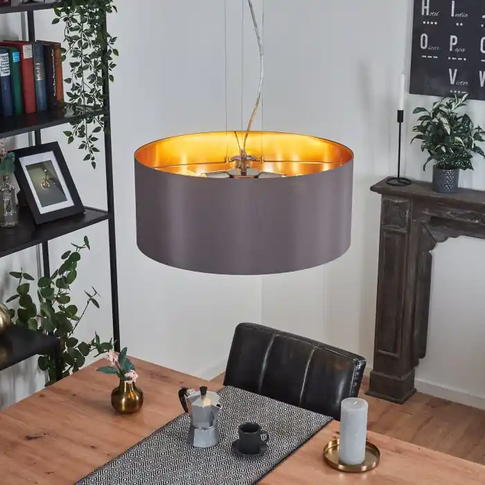 Nu Kopen Elsa Hanger Nikkel mat, 3-lichts