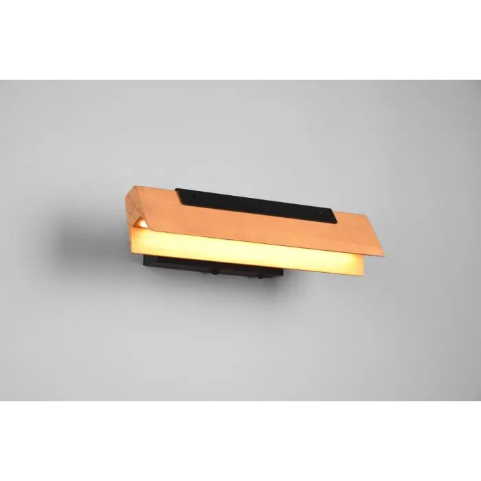 Trio Kerala Muurlamp LED Zwart, 1-licht Actieprijs
