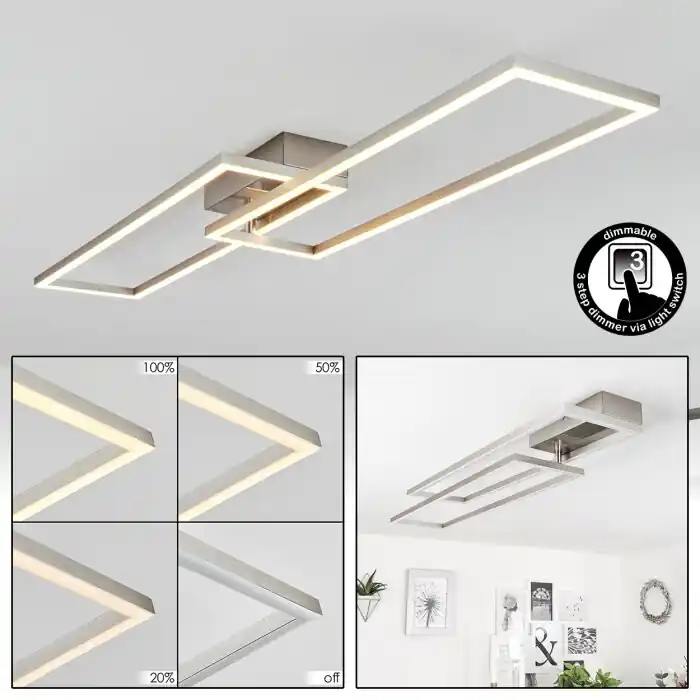 Bestel Nu Torres Plafondlamp LED Wit, 1-licht