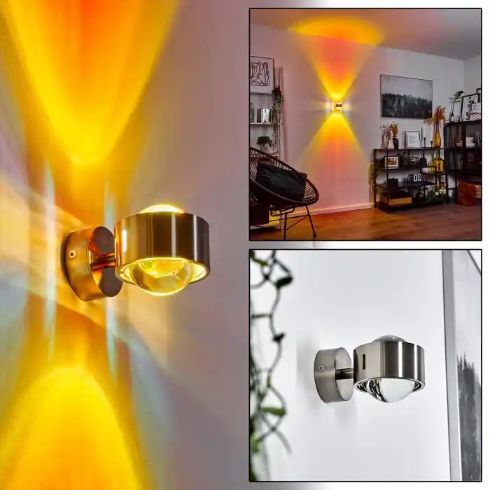 Sapri Muurlamp Nikkel mat, 1-licht Goedkoop