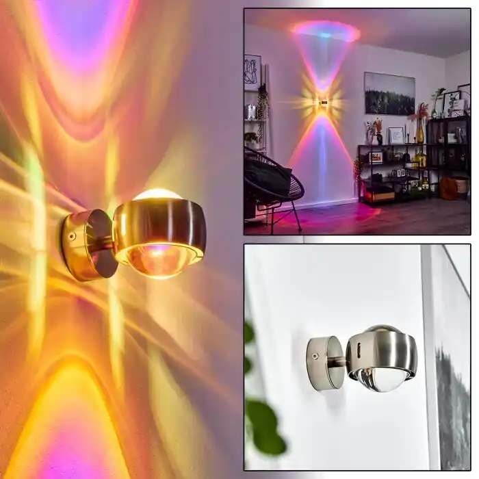 Aanbieding Sapri Muurlamp Nikkel mat, 1-licht