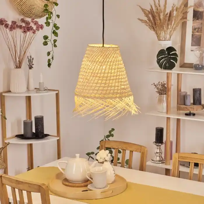 Bosgouet Hanger Natuurlijke kleuren, 1-licht Gecertificeerd