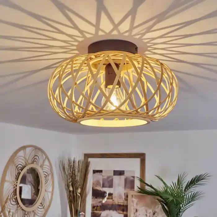 Actieprijs Pabu Plafondlamp Natuurlijke kleuren, 1-licht