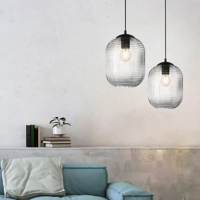 Dagaanbieding Paul Neuhaus SHITAKE Hanglamp Zwart, 1-licht