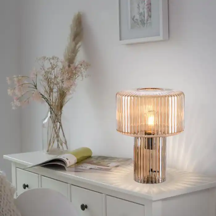 Paul Neuhaus FUNGUS Tafellamp Amber, 1-licht Uitverkoop