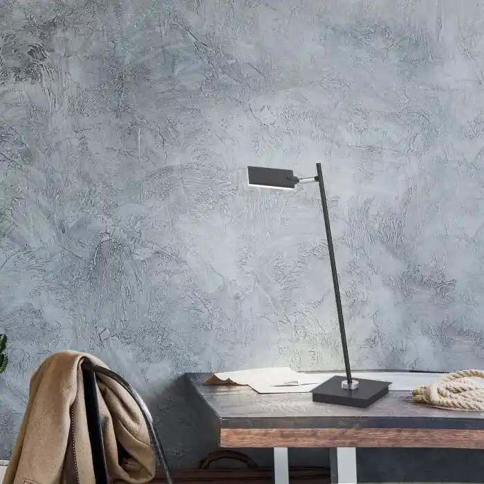 Finale Uitverkoop Paul Neuhaus PURE-MIRA Tafellamp LED Zwart, 1-licht, Afstandsbediening