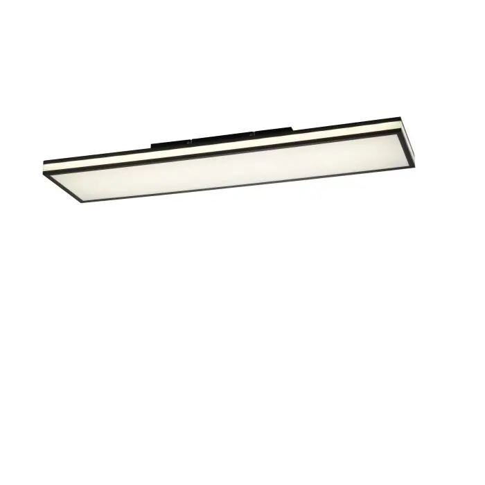 Meest Verkocht Leuchten-Direkt MARIO BLACK Plafondlamp LED Zwart, 1-licht, Afstandsbediening, Kleurwisselaar