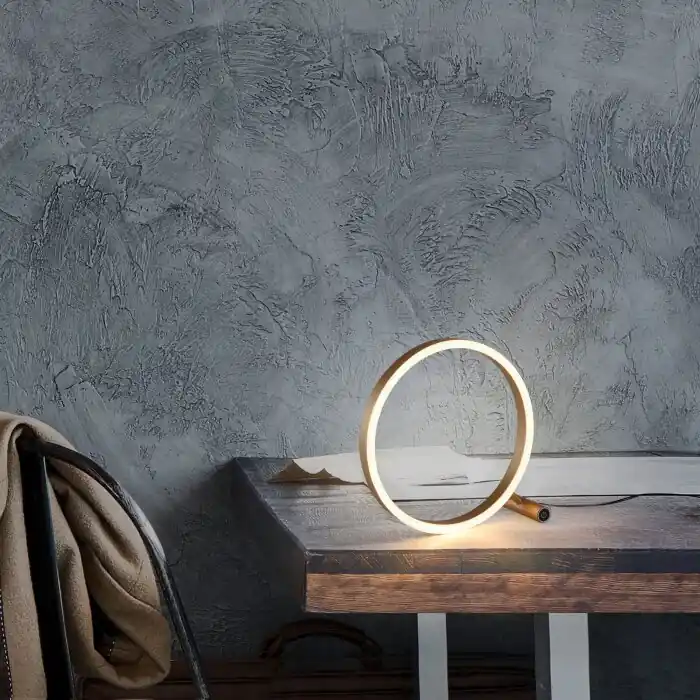 Leuchten-Direkt RITUS Tafellamp LED Messing, 1-licht Hoge Kwaliteit