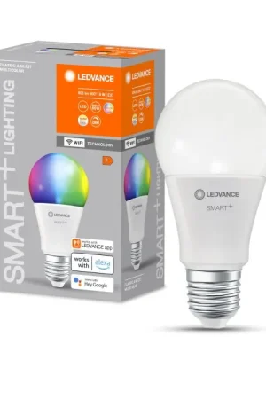 Actieprijs LEDVANCE SMART+ WiFi LED E27 9 Watt 2700-6500 Kelvin 806 Lumen