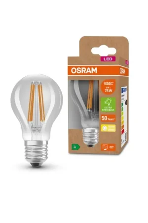 Actieprijs OSRAM LED E27 5 Watt 3000 Kelvin 1055 Lumen