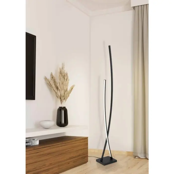 Meest Verkocht Eglo ALBORAYA Staande lamp LED Zwart, 1-licht