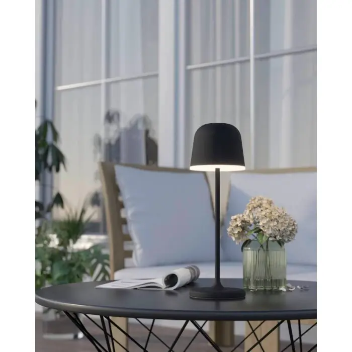 Direct Verzonden Eglo MANNERA Tafellamp voor buiten LED Zwart, 1-licht