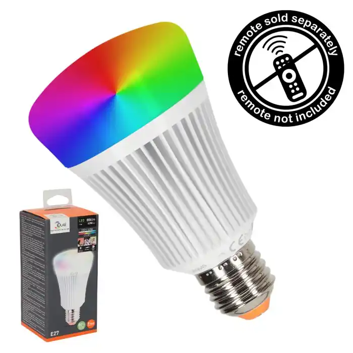 Candal E27 LED RGB 11 Watt 2200-6500 Kelvin 806 Lumen Speciale Aanbieding