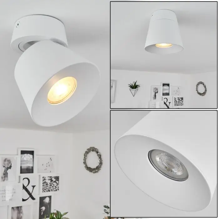 Seizoensaanbieding Especiosa Plafondlamp Wit, 1-licht