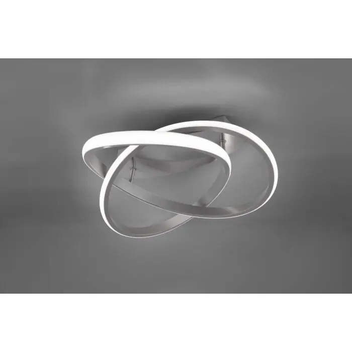 Reality Course Plafondlamp LED Nikkel mat, 1-licht Actieprijs