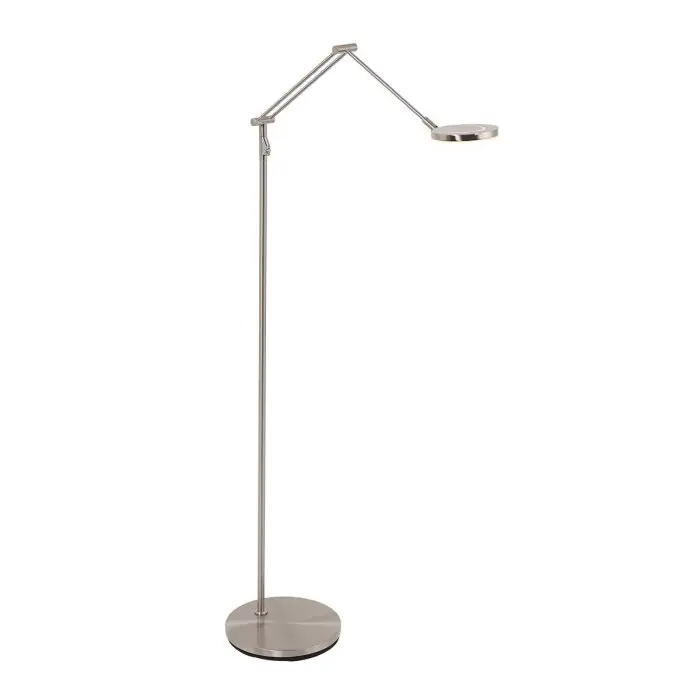 Steinhauer Soleil Staande lamp LED Staal geborsteld, 1-licht Hete Deal
