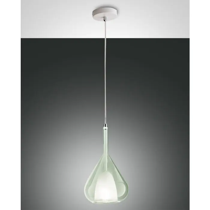 Dagaanbieding Fabas Luce Lila Hanglamp Wit, 1-licht