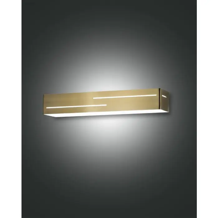 Nieuw Fabas Luce Banny Muurlamp LED Messing, 1-licht