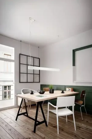 Aanbieding Fabas Luce Next Hanglamp LED Wit, 2-lichts