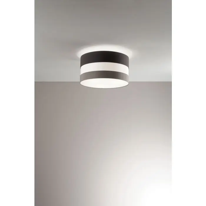 Fabas Luce Arona Plafondlamp Zwart, 2-lichts Hete Deal