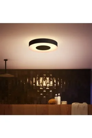 Alleen Vandaag Philips Hue Xamento Plafondlamp LED Zwart, Wit, 1-licht, Kleurwisselaar