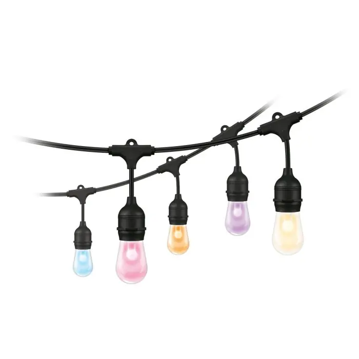 Philips WiZ Lichtketting LED Zwart, 1-licht, Kleurwisselaar Bestel Nu