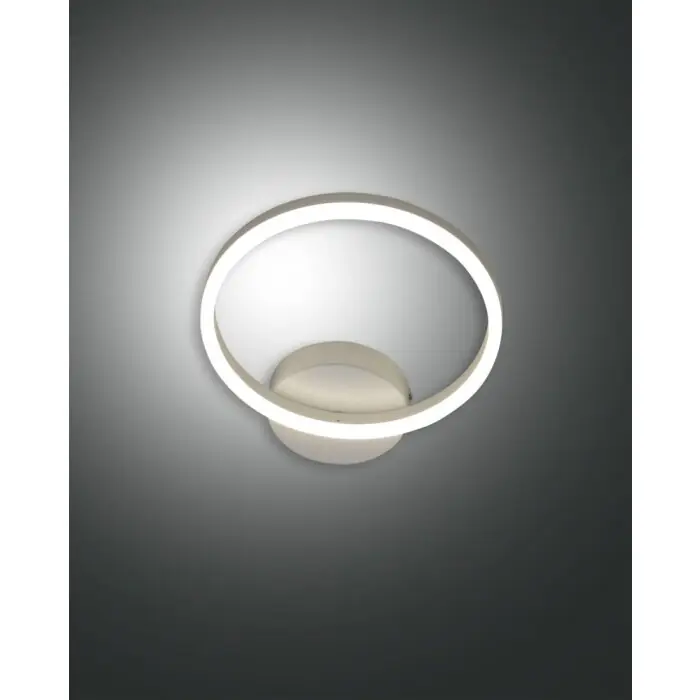 Actieprijs Fabas Luce Giotto Muurlamp LED Wit, 1-licht