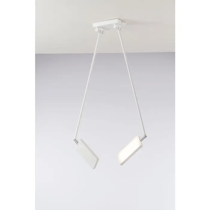 Favoriet Luce Design Book Plafondlamp LED Wit, 2-lichts